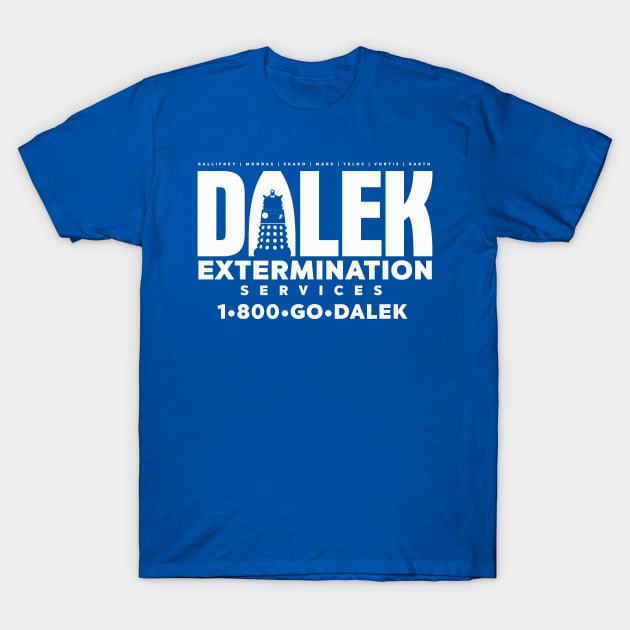 Dalek Extermination T-Shirt by MindsparkCreative